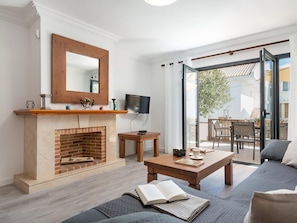 TV, fireplace, ping pong