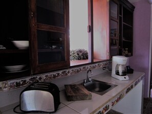 Apartemen Panorama, Boleh Merokok, pemandangan samudra | Dapur pribadi | Lemari es besar, oven, kompor, dan peralatan masak/sendok-piring