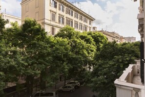 Blick von der Unterkunft