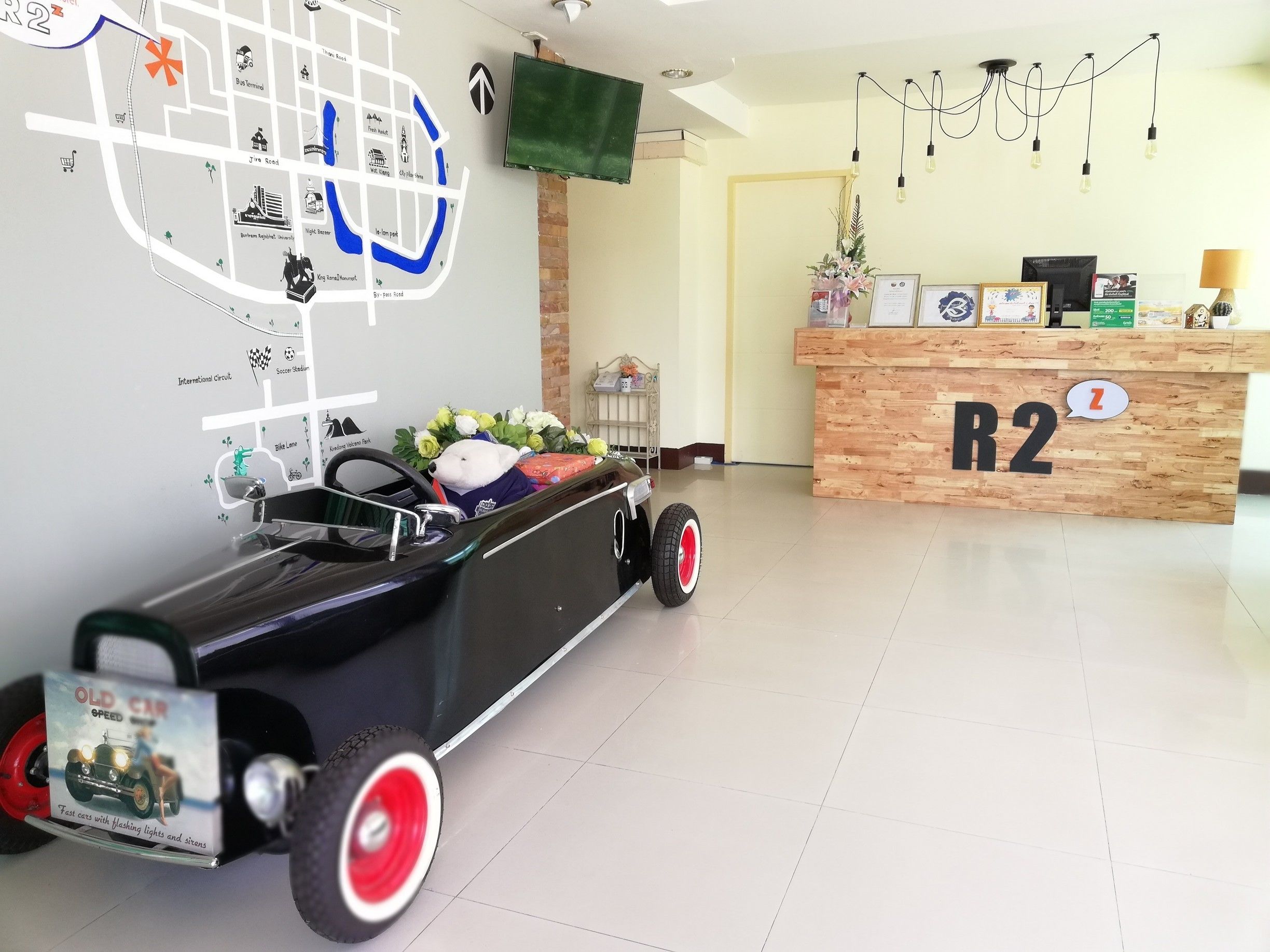 Khu tiếp khách ở sảnh