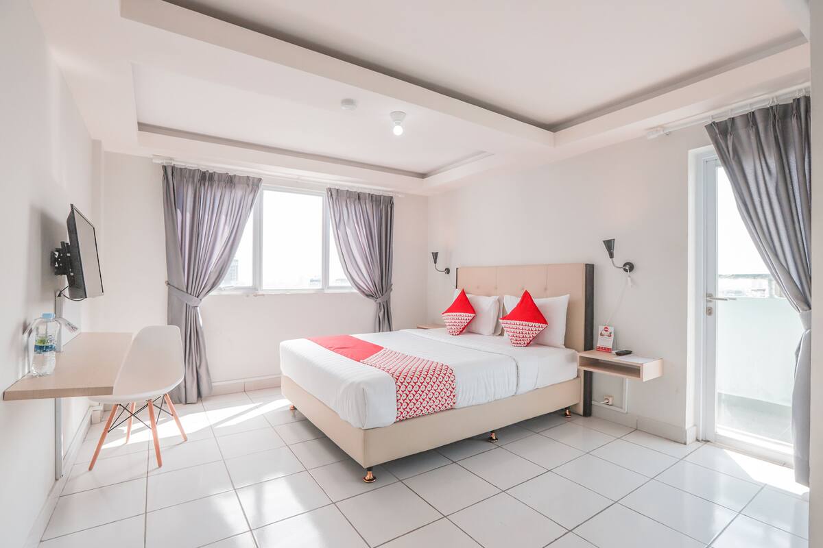 Habitación doble estándar | 1 habitación, escritorio, wifi gratis y ropa de cama
