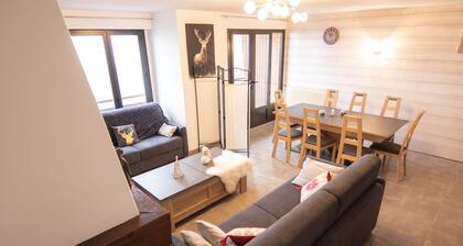 Geräumiges 70 m² großes Apartment mit Südbalkon und Bergblick, kostenlosem WIFI und Garage