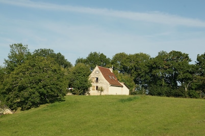 Former sheepfold in the middle of an orchard and a 2 ha meadow