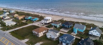 Fancy gigantiske stranden foran (2. rad) huset sover 14 pluss, 75 meter til vannet