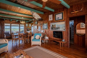 Interior - Sound Sleeper: Boat Dock on Waterway with Easy Beach Access (Oak Island)