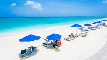 Aan het strand