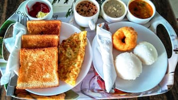 Daily continental breakfast for a fee