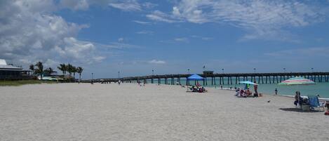 Sun loungers, beach towels