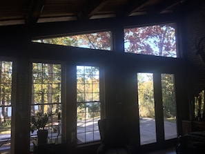 Interior - Indoor Heated Pool pontoon boat fish 3 full baths sleeps 17 in beds 2025 SALE!!! (Mt Vernon)