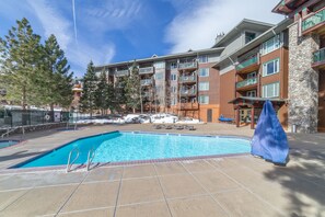 Una piscina climatizada