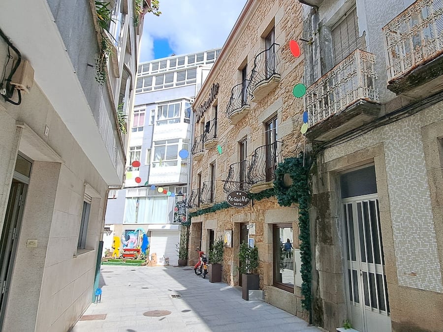 Fachada de la propiedad