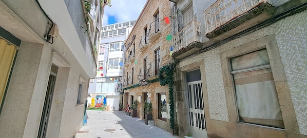 Façade de l’hébergement