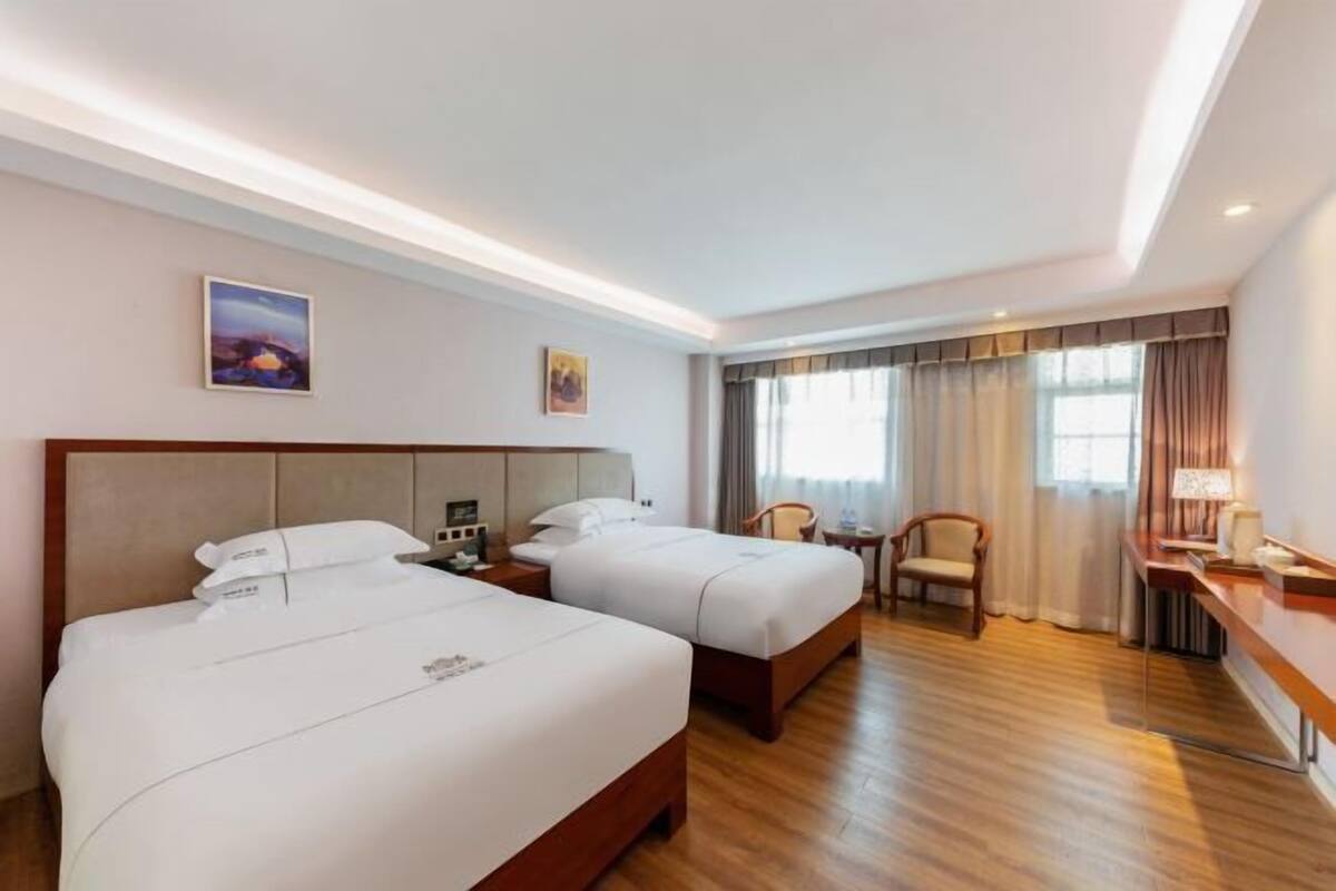 Wifi gratis y ropa de cama