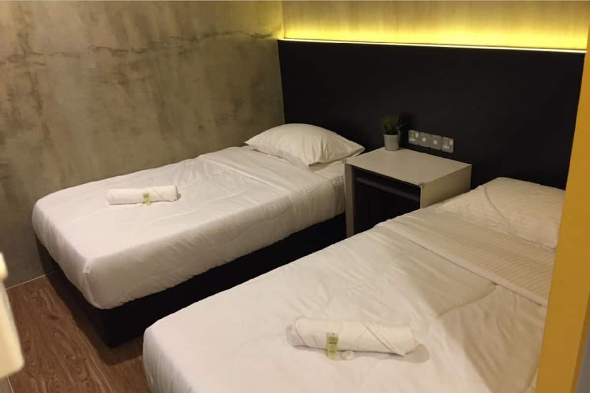 Free WiFi, bed sheets
