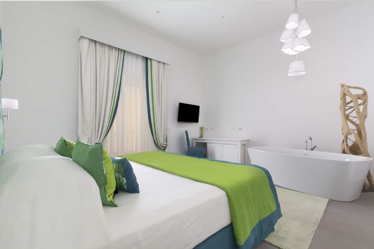 1 dormitorio, cunas (de pago), wifi gratis y ropa de cama