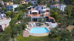Aerial view - Villa Chez Piè (Massa Lubrense)