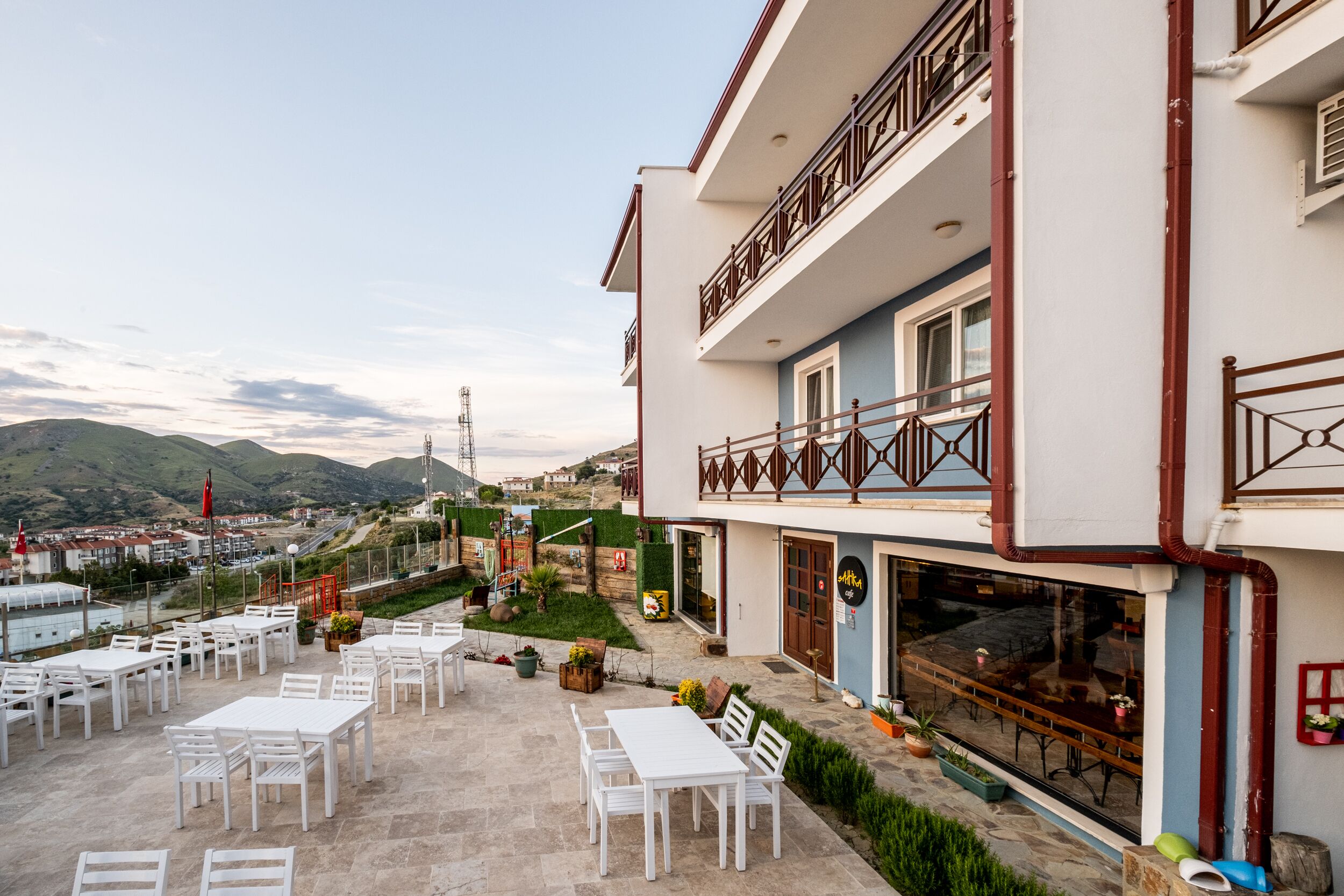 Fassade der Unterkunft