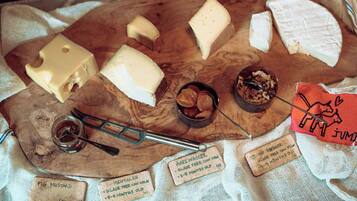 Daily local cuisine breakfast (EUR 26 per person)