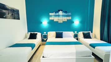 Dreibettzimmer, Stadtblick