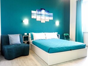 Minibar, desk, blackout curtains, soundproofing - Le Stelle Di Martina Affittacamere (La Spezia)