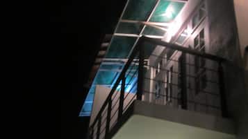 Front of property – evening/night