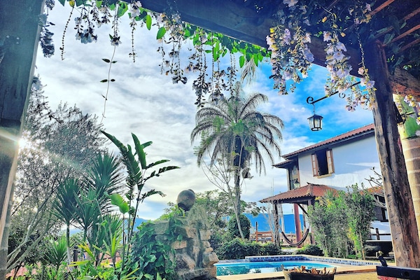 2 outdoor pools, sun loungers