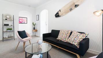 Apartment, 2 Bedrooms | Living area | Flat-screen TV