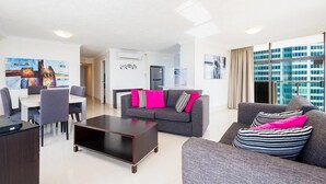 Apartment, 2 Bedrooms | Living area - Resort Style Beach Apartment- Surfers Paradise (Surfers Paradise)
