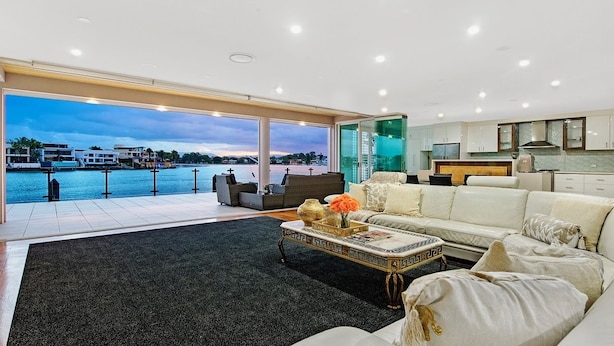 House, 5 Bedrooms | Living area | Flat-screen TV - 4.5 Million Dollar Surfers Paradise Dream Mansion (Surfers Paradise)
