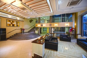 Sala de estar en el lobby