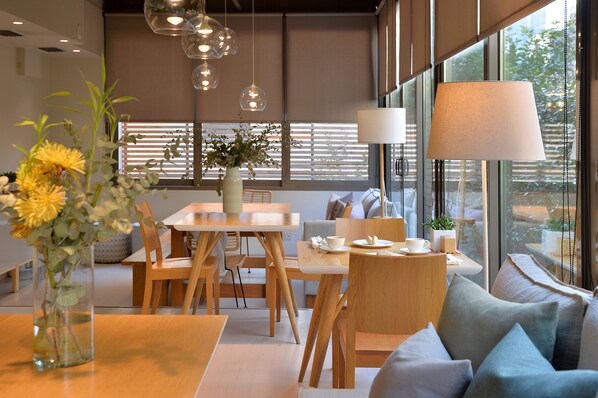 Coin petit déjeuner