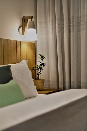 Executive kamer | Pillowtop-bedden, een gratis minibar, een kluis op de kamer, een bureau