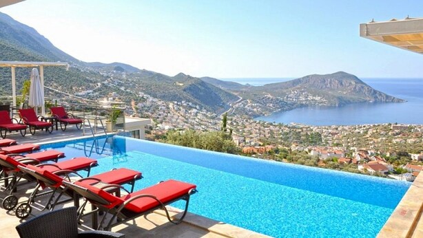 Outdoor pool - Villa Manzaram (Kas)