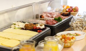 Frokostbuffé er inkludert hver dag