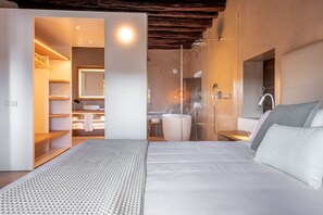 Suite Grand, 1 dormitori | 1 dormitori, roba de llit d'alta qualitat, cobrellits i minibar 