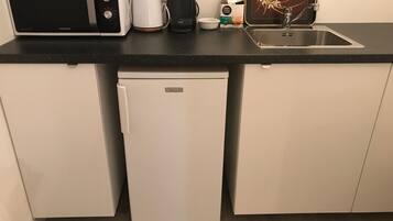 Kamar Double, pemandangan taman | Dapur pribadi