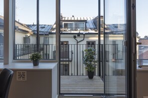 Apartment, 1 Bedroom | Balcony view