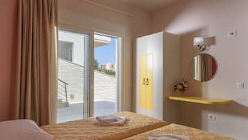 Villa, 2 Schlafzimmer | 2 Schlafzimmer, Schreibtisch, schallisolierte Zimmer