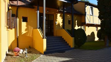 Interior entrance