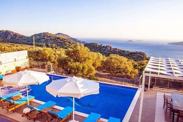 Villa | Blick vom Balkon