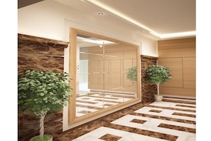 Interior entrance