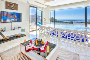 Villa, 2 Bedrooms | Living area | Plasma TV - Villa Teren (Kas)