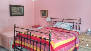 Triple Room, Private Bathroom (Room 3) | Desk, iron/ironing board, free WiFi, bed sheets