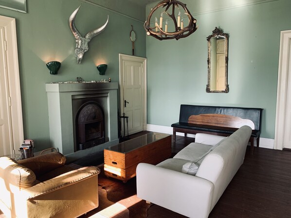 Living room - Augustenhof - Herrenhaus in Strandnähe (Heringsdorf)