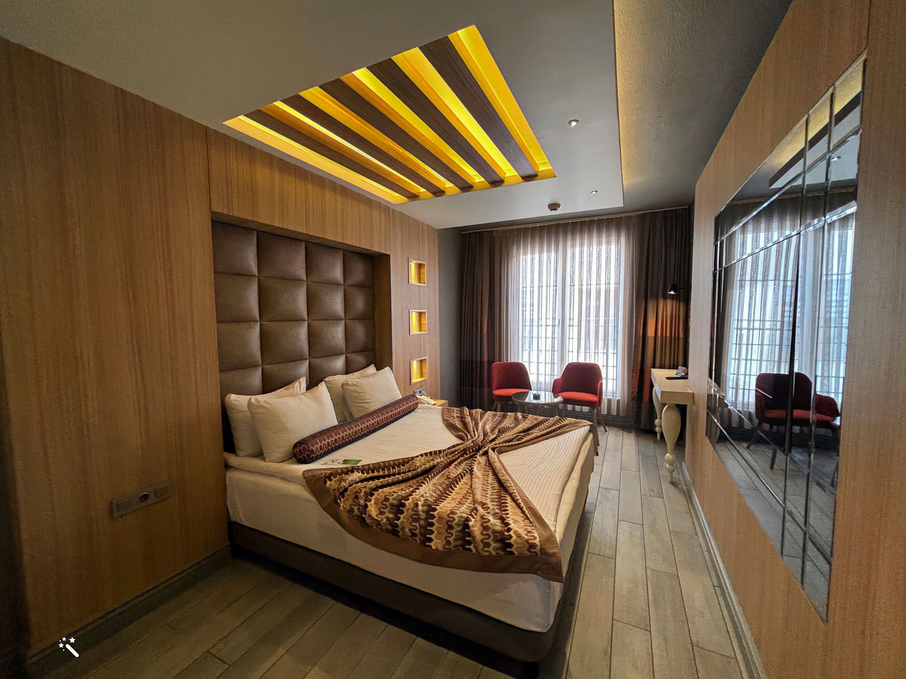 standard double room, 1 bedroom, city view | view from room