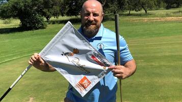 Blick auf den Golfplatz