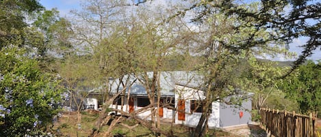 Façade de l’hébergement