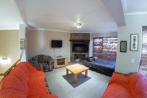 Taulutelevisio, takka