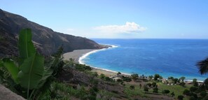 On the beach, beach towels