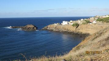 On the beach, beach towels